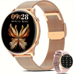 Women's Calling Smartwatch 3 Round Smartwatch with 100 Sports Modes