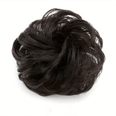 Fluffy Wigs Hair Tie Bun Scrunchie Hair Accessories Women's