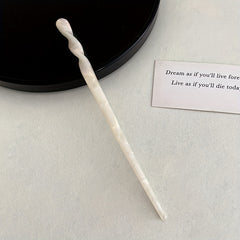 Marble Pattern Hairpin Headdress Vintage Hair Accessories