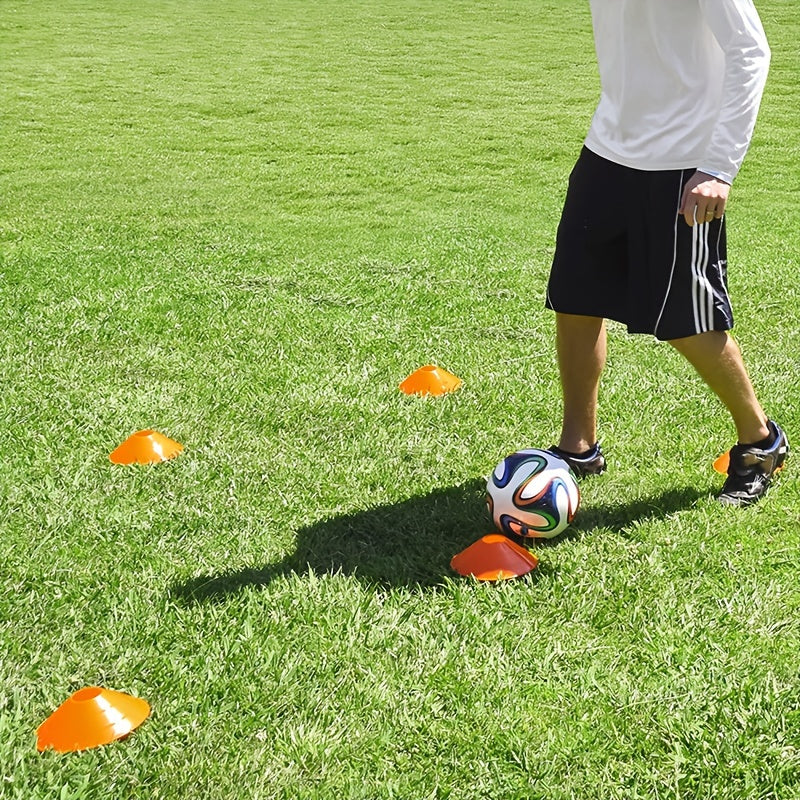 10pcs Football Training Marker Soccer Ball Training Disc Marker Cone