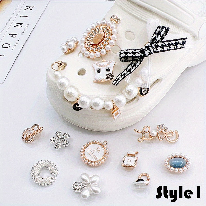 Shoe DIY Jewelry Accessories Removable Flower Decorative Drill
