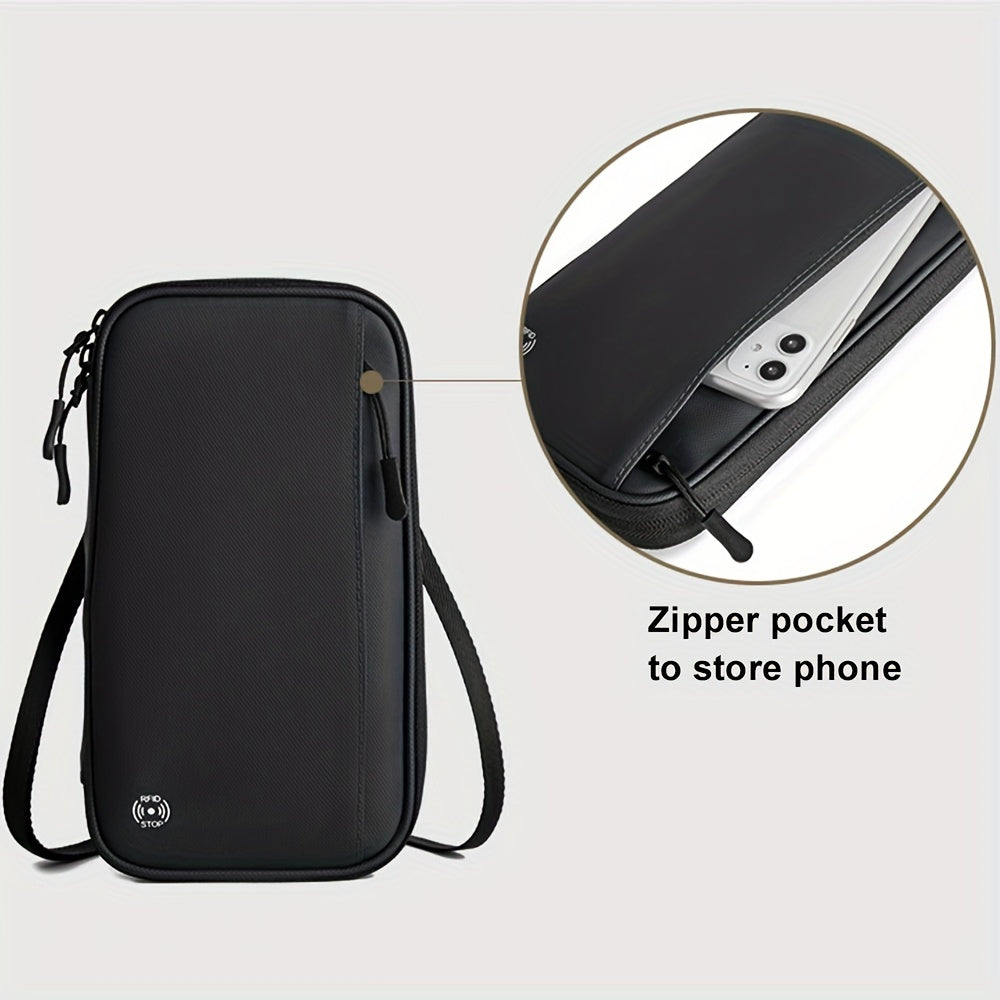 RFID Blocking Family Passport Travel Wallet Holder
