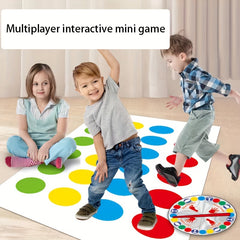 Body Twisting Dance Mat Party Team Building Interactive Toy