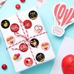 500pcs 2.54cm Love Stickers Crafts Stickers Classroom Decoration Stickers