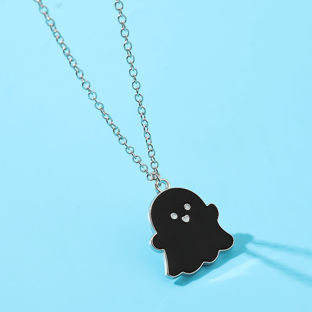 Men's Ghost Alloy Pendant Necklace