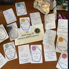 16pcs Funny Affirmation Card Set for Self Improvement and Encouragement