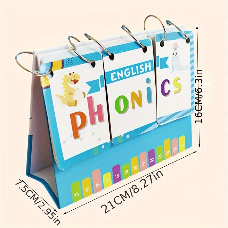 English CVC Flip Card Phonics Word Card Set - 93 Cards