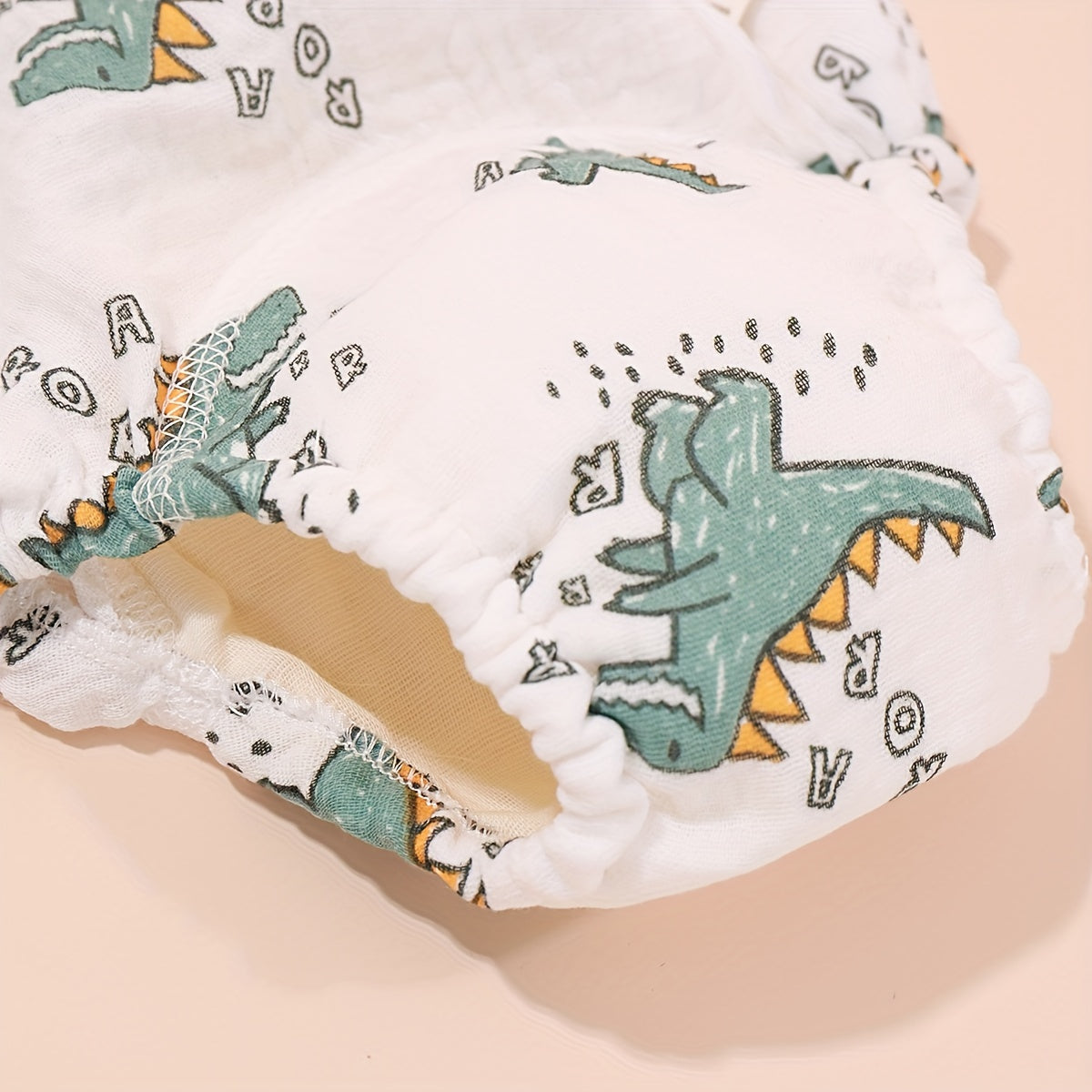 1pc Baby Reusable Printed Gauze Diapers Waterproof Washable Diapers