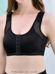 Front Buckle Sports Bra Breathable Adjustment Women's Lingerie