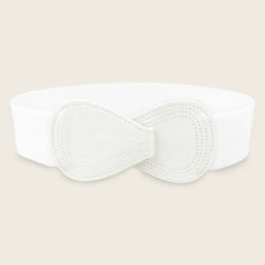 Women's Elastic Waist Cover Belt Stretchy Wide Waistband