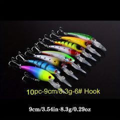 Bionic Minnow Fishing Lures 20pcs Set Hard Baits For Carp Fishing