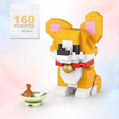 Animal Pet Model Assembly Toy Creative Gift Desktop Decoration
