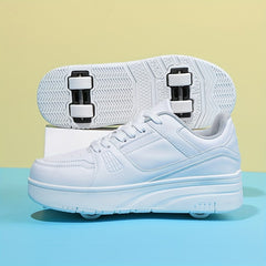 Girl's Roller Shoes Skate Sneakers For Kids