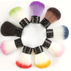 Acrylic Nail Art Dust Remover Brush Kabuki Powder Cleaner