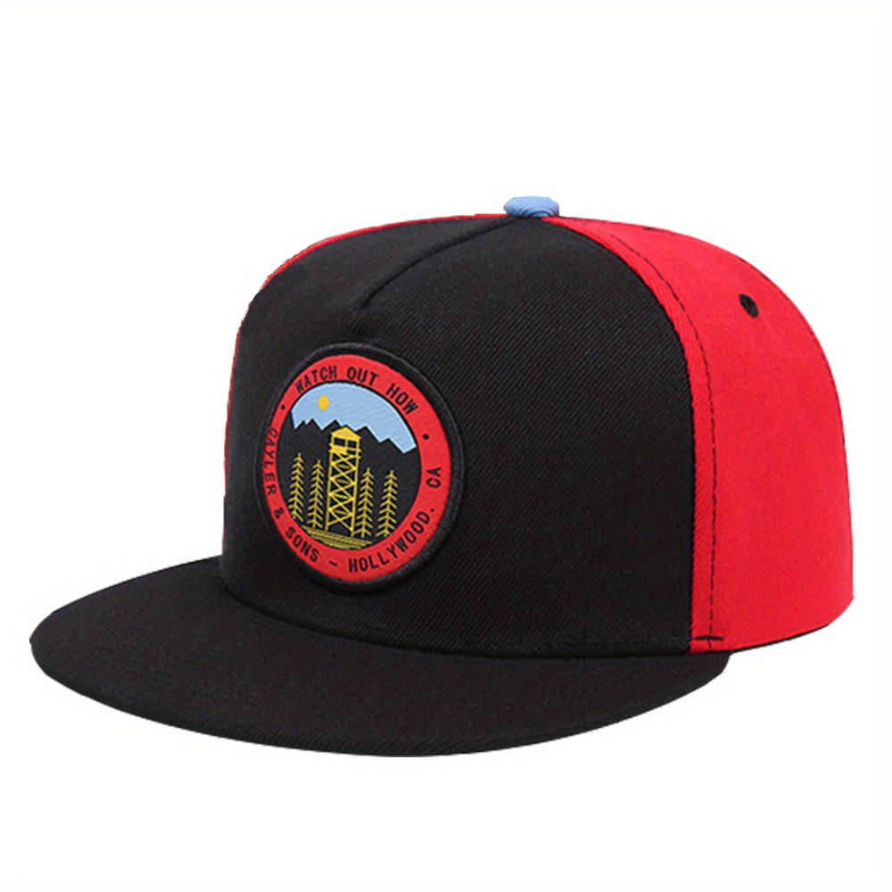 Men's Hip Hop Flat Brim Hat