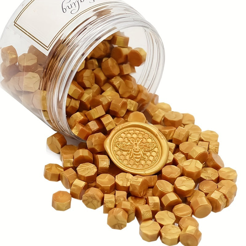 Royal Golden Wax Beads Seal Stamp Wax Pellets for Seal Stamp