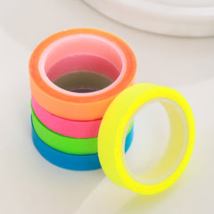 5pcs Transparent Sticky Notes Waterproof Tape DIY Decoration