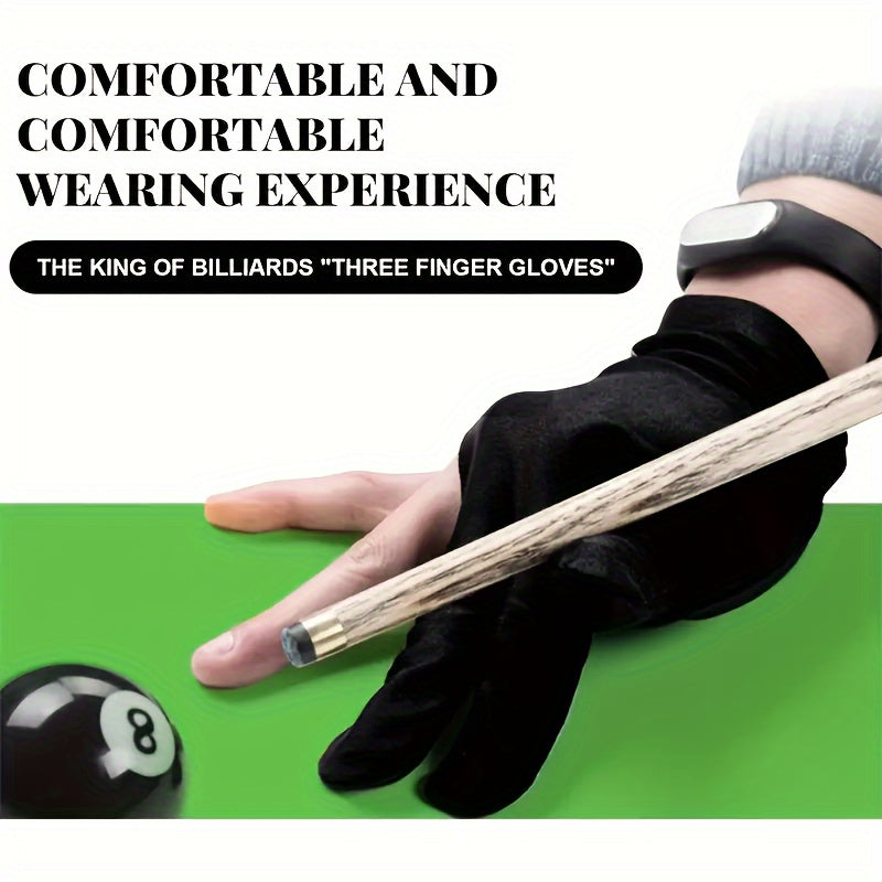 6pcs 3pairs Anti-slip Billiard Gloves for Left and Right Hand