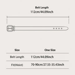 Embossed Pu Leather Belt Vintage Big Buckle Belt Western Cowgirl Cowboy Belt