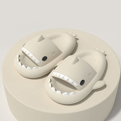 Men's Cartoon Shark Slippers Lightweight Non Slip Slides