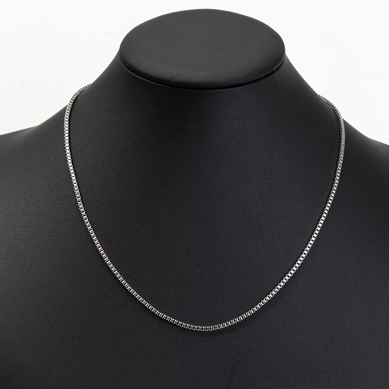 Men's Stainless Steel Box Necklace