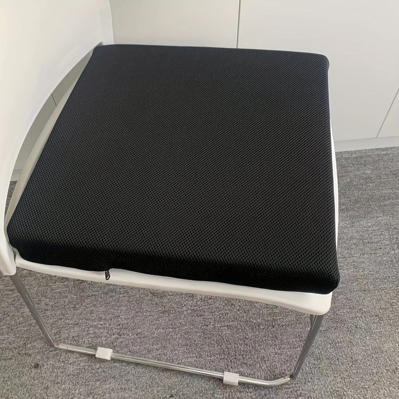 Memory Foam Seat Cushion with Mesh Cover for Relief & Comfort