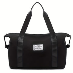 30L Travel Duffel Bag Lightweight Shoulder Bag With Shoes Compartment