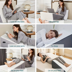 Wedge Pillow For Sleeping After Surgery Memory Foam