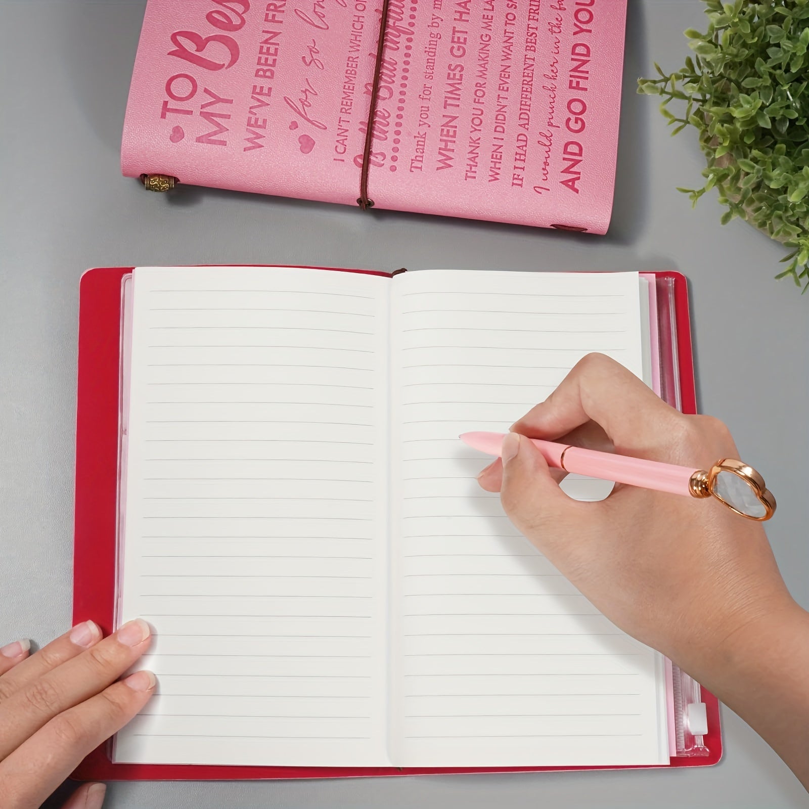 Pink Travel Guide Notebook for Friends and Sisters