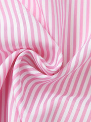 Boys Striped Short Sleeves Shirt Preppy Style for Summer Kids Clothes