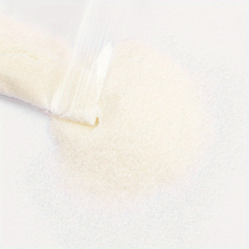 10g Champagne Holographic Nail Glitter Dust DIY Nails 0.2MM