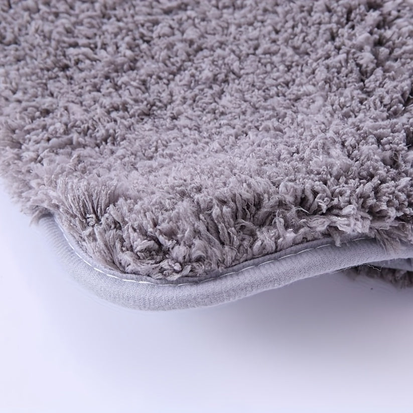 Thickened Non-slip Bath Mat Vintage Water Absorbent Stain Resistant Bathroom Rug
