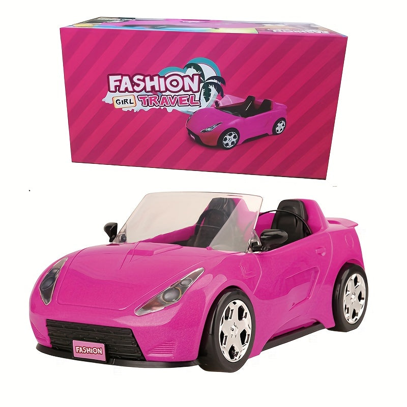 Princess Doll Convertible Car Set with Outfits & Accessories