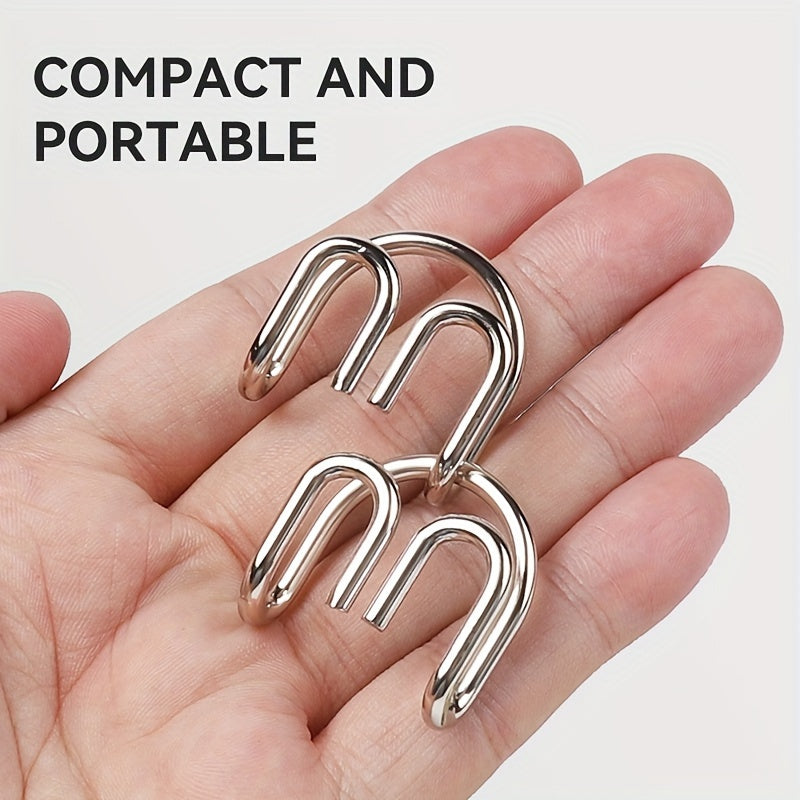 9-Piece Luban & Kongming Lock Set - Unlock 30pcs - Ring Unlocking - Halloween