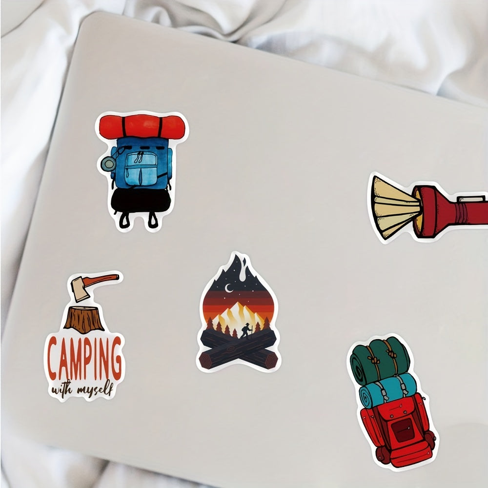 200 Pcs Cartoon Graffiti Pattern Travel Stickers