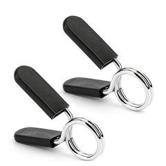 2pcs Barbell Clamp Spring Collar Clips Gym Weight Dumbbell Lock