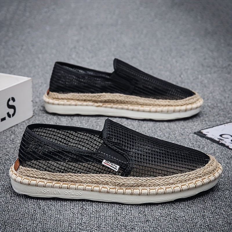 Men's Mesh Slip On Casual Shoes Breathable Comfy Loafers