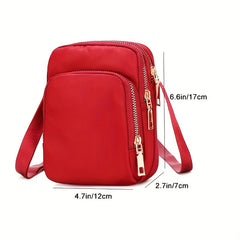 Mini Solid Phone Bag Crossbody Small Shoulder Purse