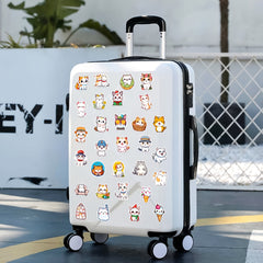 50pcs Cat Stickers Pack Waterproof Vinyl Cartoon Cat Stickers