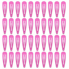 40pcs Baby Girl's Snap Clip Metal Hair Clip Hair Accessories