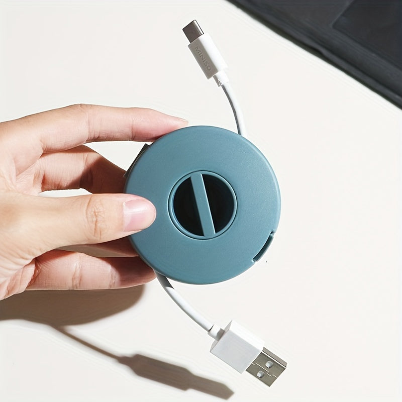 Portable Wire Winder Box for Data Cable Storage