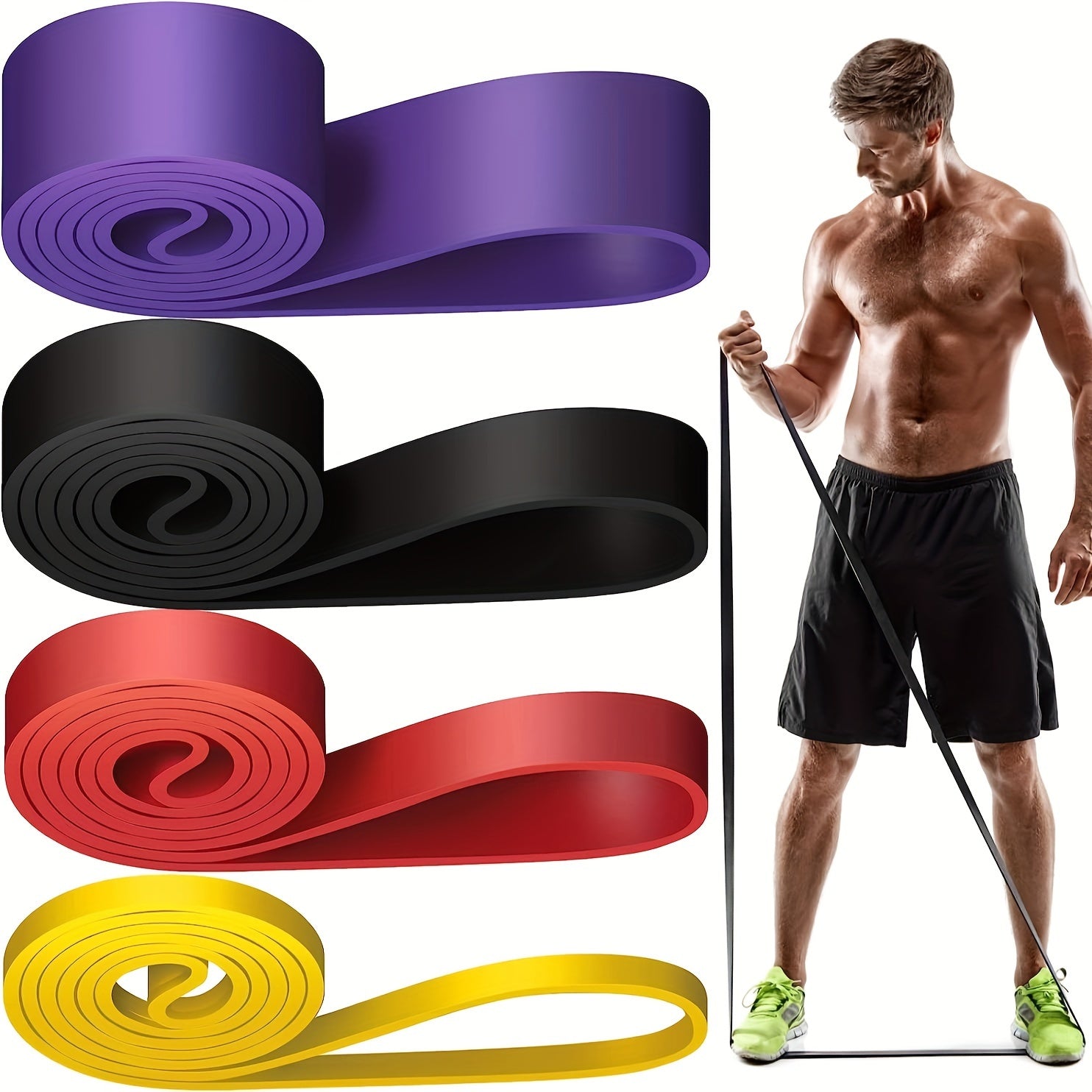 Resistance Band for Pull Up Assistance & Workout