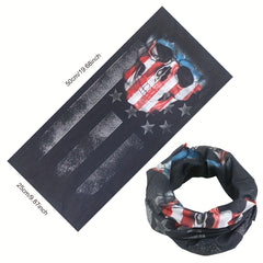 Halloween Cycling Face Mask Outdoor Riding UV Protection Scarf