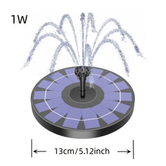 3W LED Solar Bird Bath Fountains CP31 2410