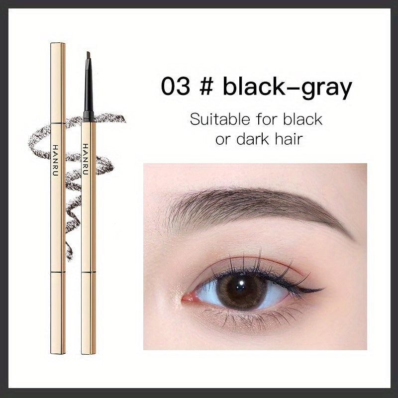 Waterproof Ultra Fine Eyebrow Pencil Clumping Natural Look Long Lasting