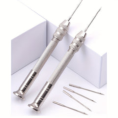 Leather Sewing Awl Set Shoes Repair Tool Kit Stitching Needles DIY Leathercraft