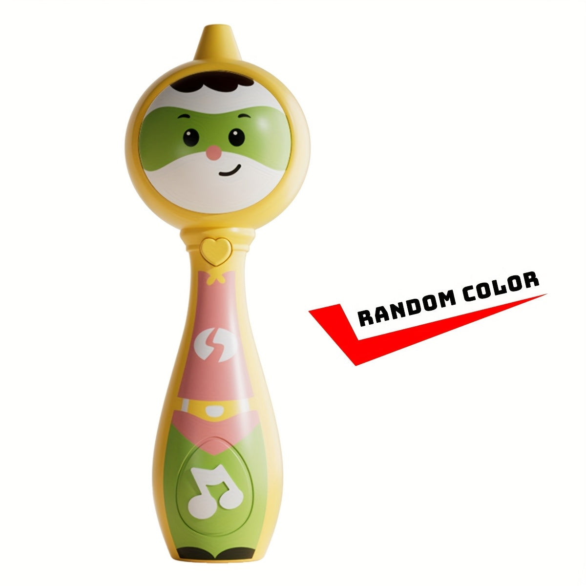 Baby's Glowing Hand Bell Holding Bell Toy