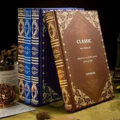 Retro Magic Book Organizer A5 Size Classic Hardcover Notebook