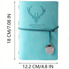 Retro Literary Journal & Notebook for College Students
