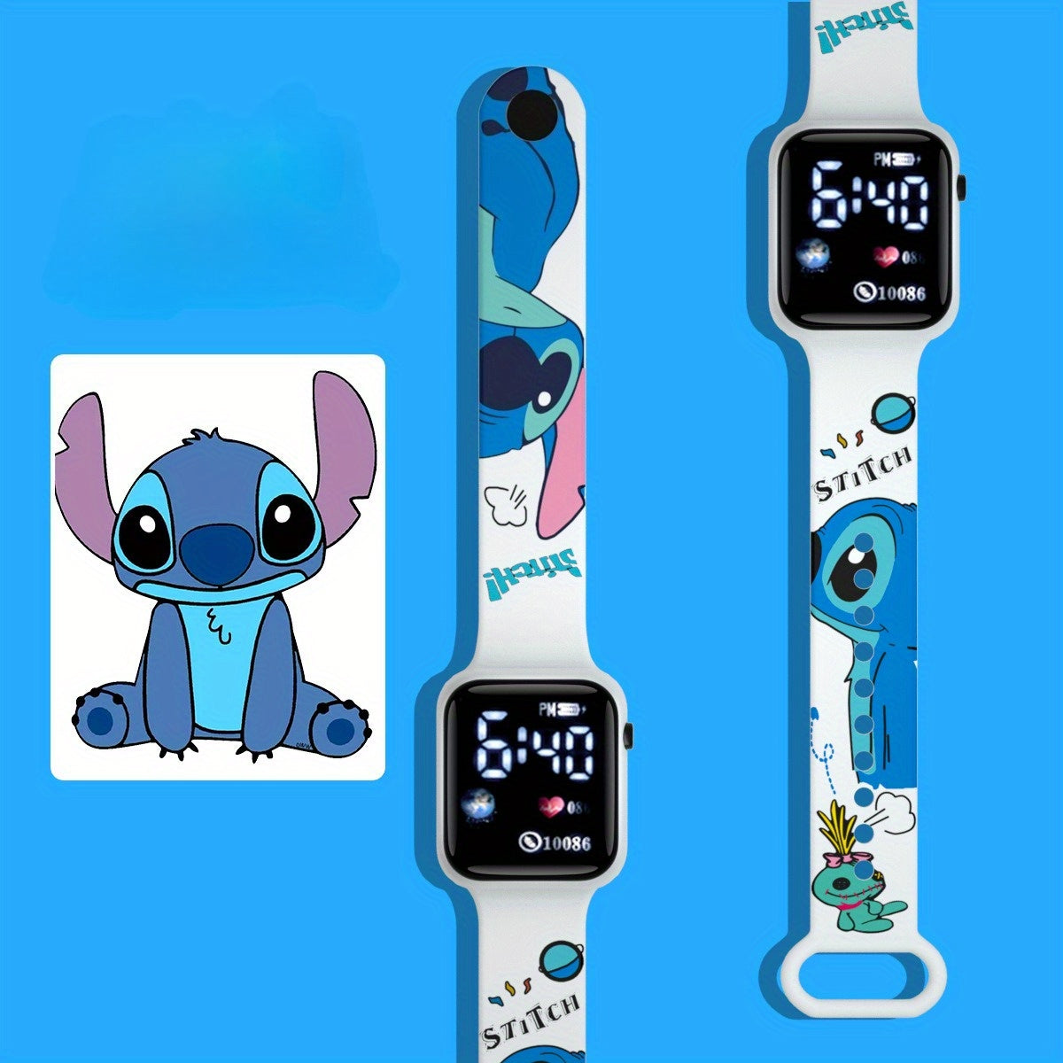 Educational Digital Watch for Learners with Alarm Stopwatch - Ideal Gift